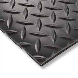 Diamond Plate Acoustical Floormats