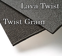 Lava Twist and Twist Grain Acoustical Floormats